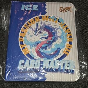 Sar Special Edition Blue and White Card Master Binder 3 Ring